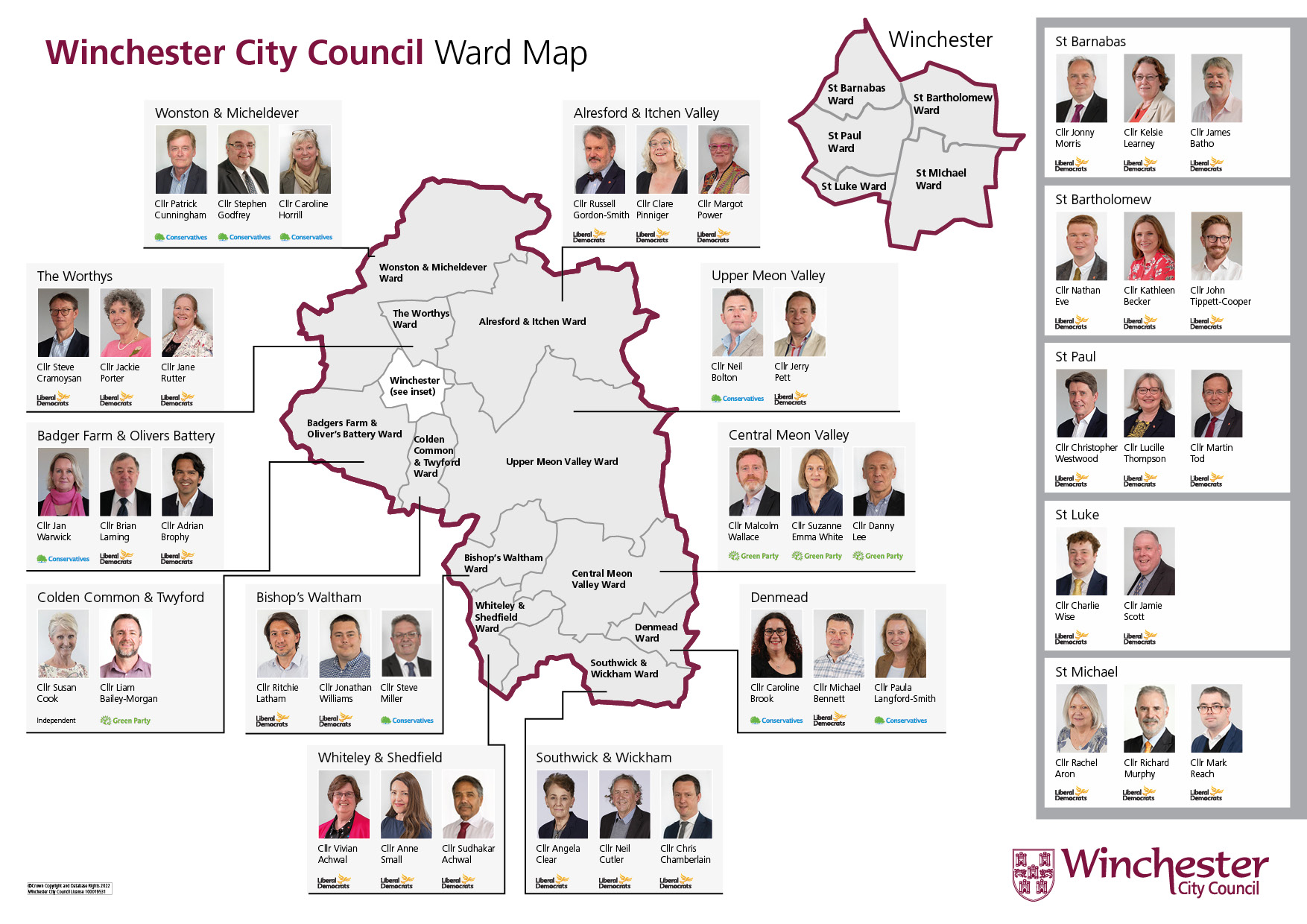 Ward Map - (MAY 2024)